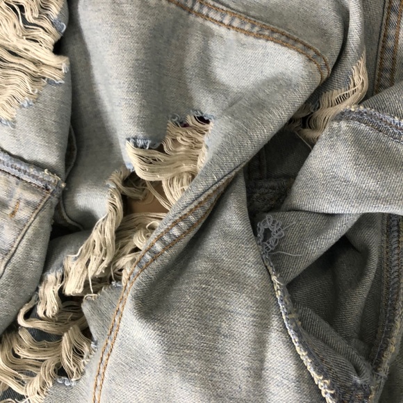Distressed Denim Jacket - Picture 7 of 7